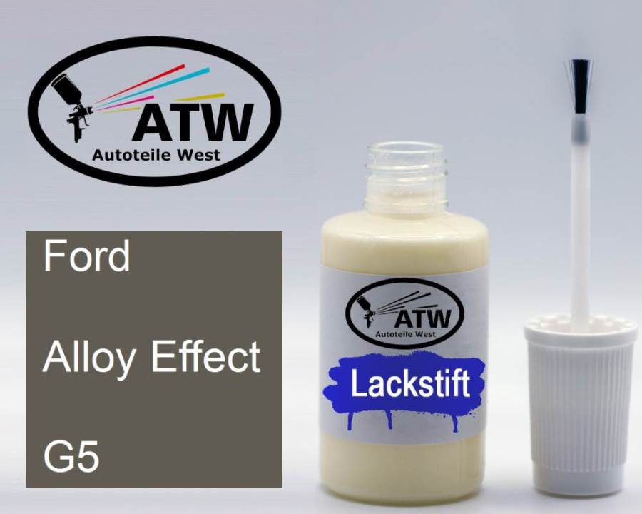 Ford, Alloy Effect, G5: 20ml Lackstift, von ATW Autoteile West.